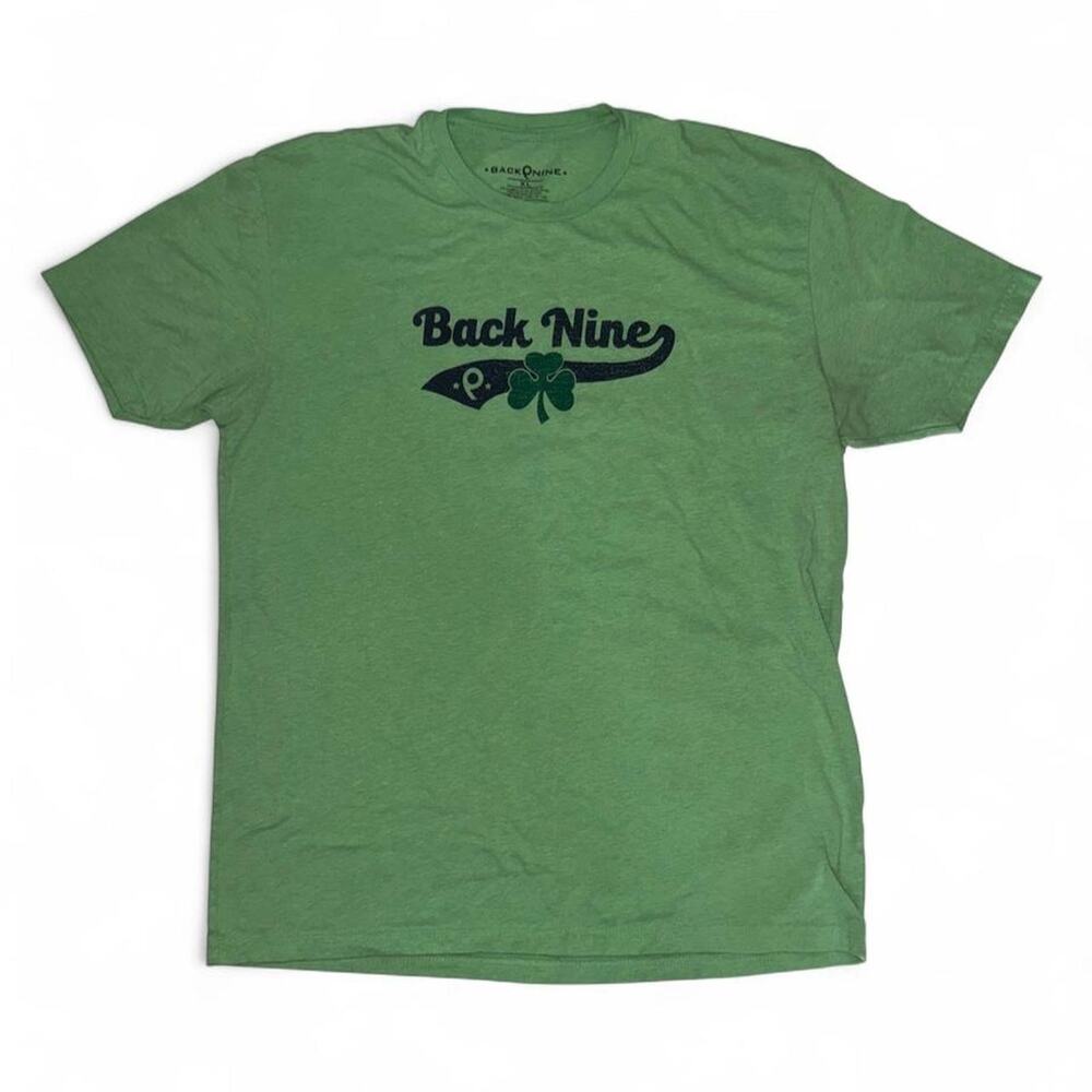 Back nine shamrock golf graphic